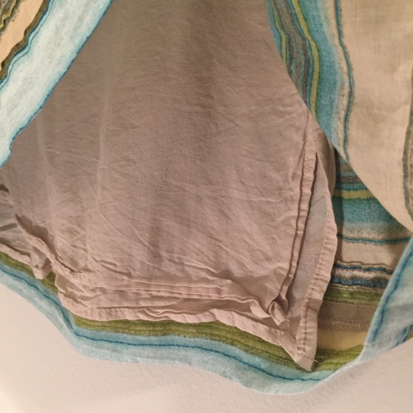 LOFT Striped Skirt, Sz 4P - Picture 5 of 8